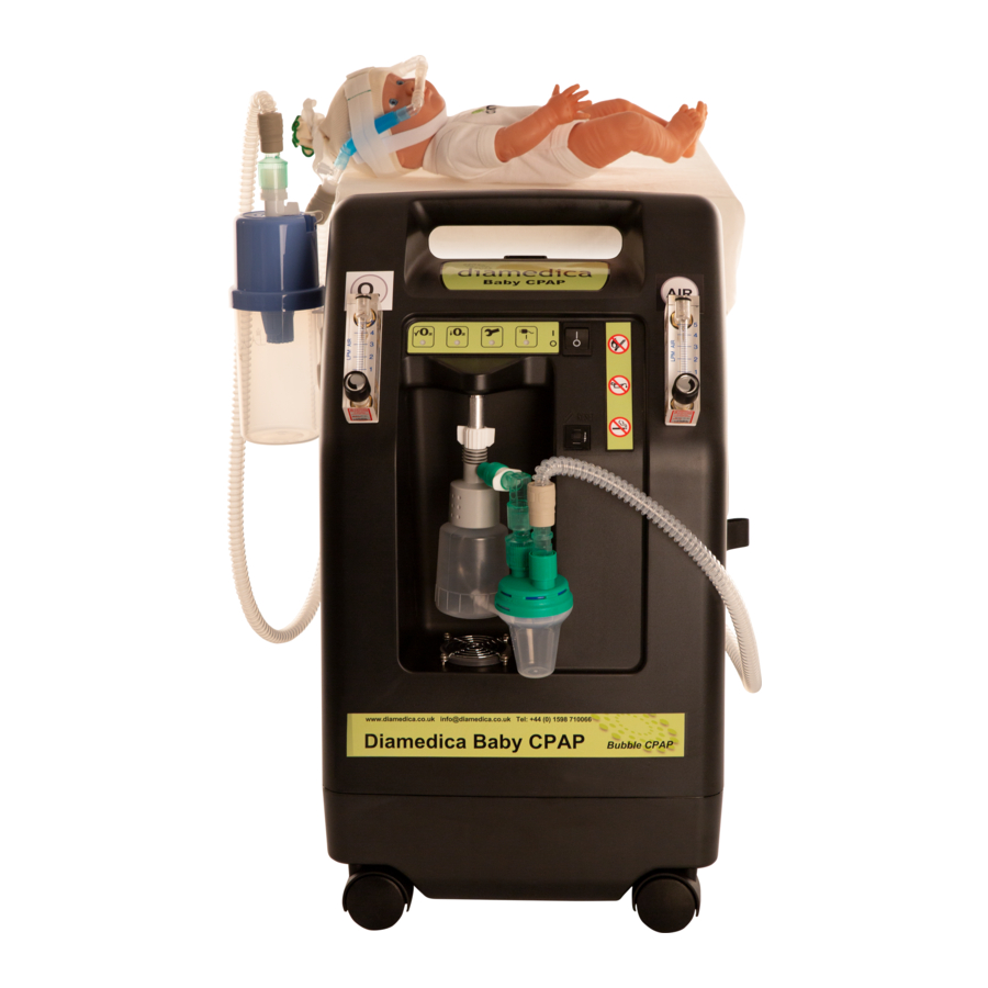 Diamedica Baby CPAP Manuals