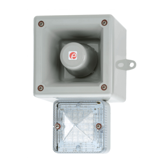 User Manuals: E2S APPELLO A105NAX Recordable Sounder