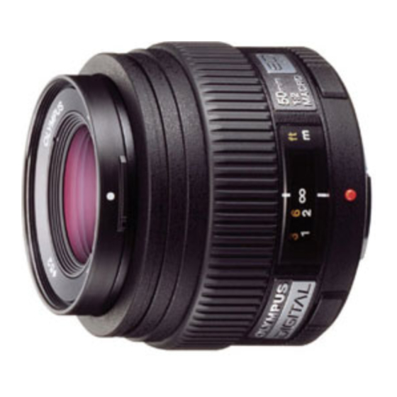 Olympus Zuiko digital ED 50mm f2.0 Macro 1:2 Instructions