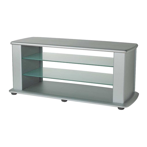 Sanus Systems Sanus Platinum Video Furniture PFPL  PFPL PFPL Assembly Instructions Manual