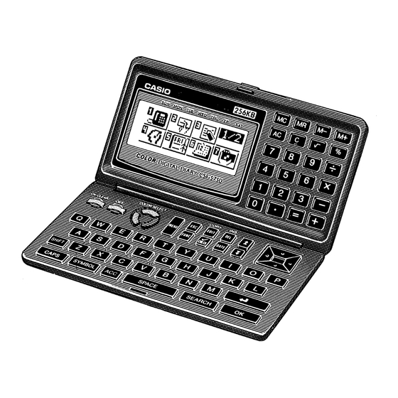 Casio CSF-5350 Service Manual & Parts List