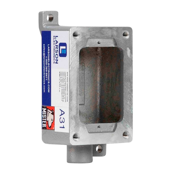 Larson Electronics EPS-PB10 Instructions