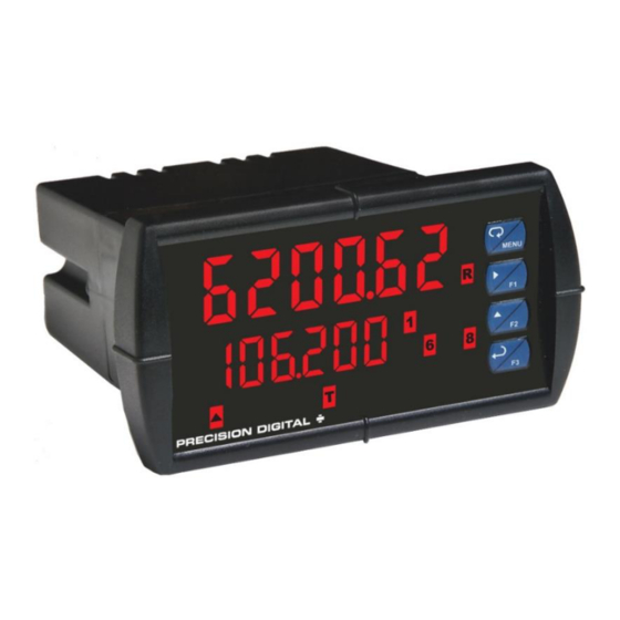 Precision Digital Corporation ProVu PD6200 Instruction Manual