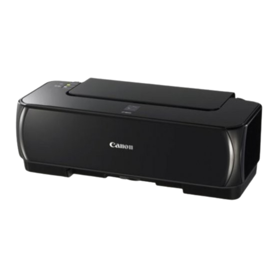 Canon PIXMA iP1800 Easy Setup Instructions