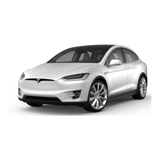 Tesla X 2015-2020 Owner's Manual