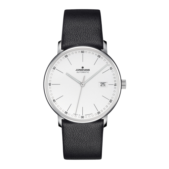 Junghans J800.2 Manual