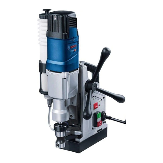 Bosch Professional GBM 50-2 Original Instructions Manual