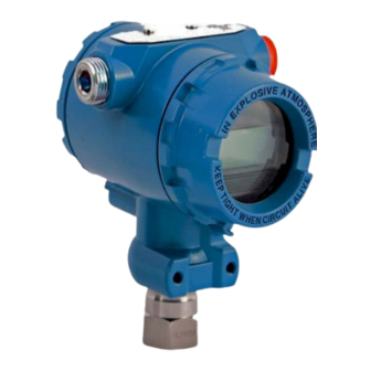 Emerson Rosemount 3051 Quick Start Manual