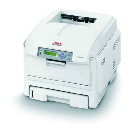 Oki C5500n User Manual