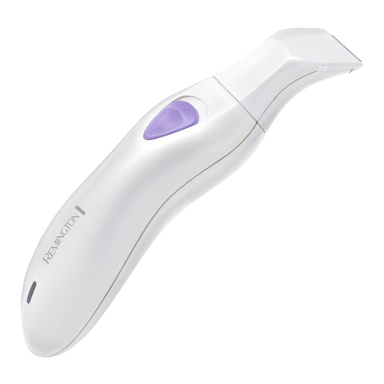 Remington Smooth & Silky WPG2000 Manual