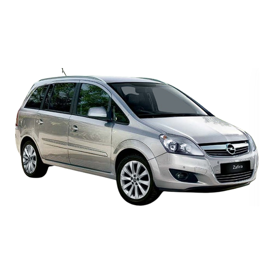 Opel 2014 Zafira Brochure & Specs