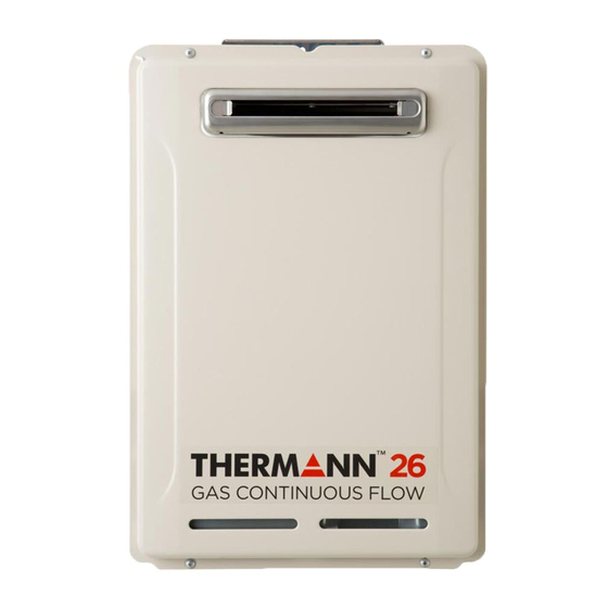 Thermann 16NG50/16LP50 Operating Instructions Manual