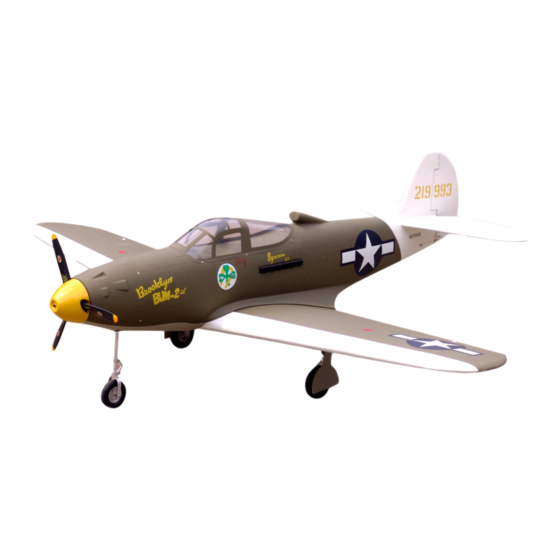 Troy Built Models P-39 Airacobra Manuals