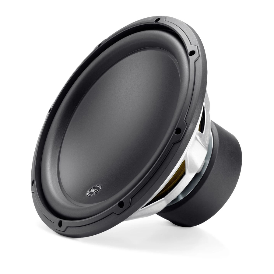 Jl Audio 12w3v3 2 Owner S Manual Pdf Download Manualslib