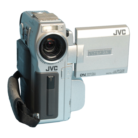 JVC GR-DVX10 INSTRUCTIONS MANUAL Pdf Download | ManualsLib