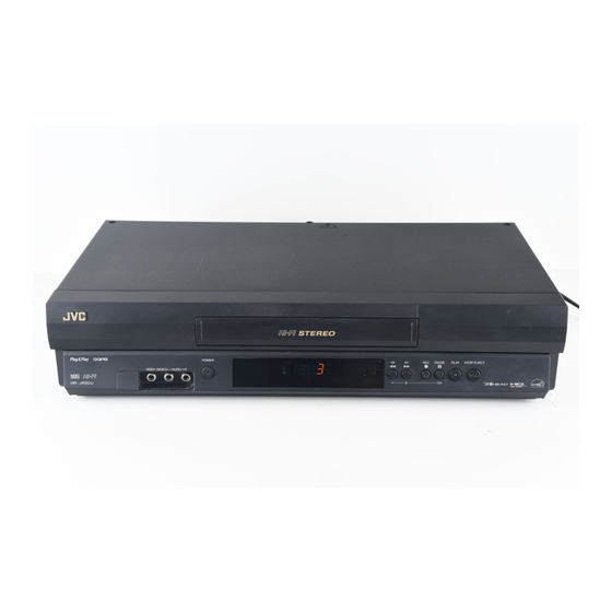 JVC JVC HR-J692U 4-Head Hi-Fi VCR Tested And Works 