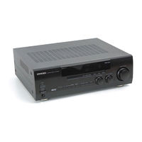 Kenwood KRF-V5010 Instruction Manual