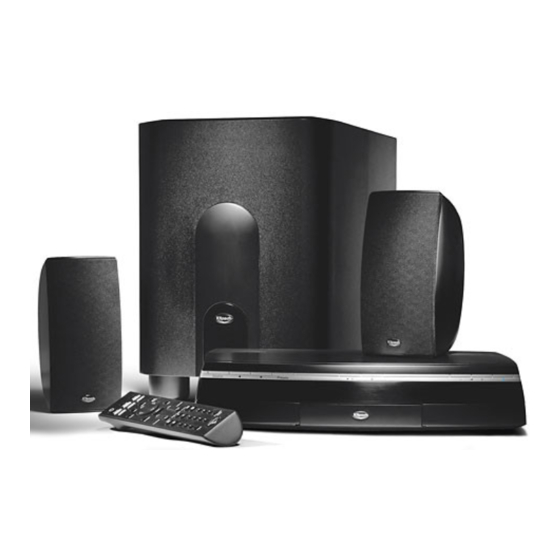 KLIPSCH DVD AUDIO/VIDEO SYSTEM CS700 OWNER'S MANUAL Pdf Download