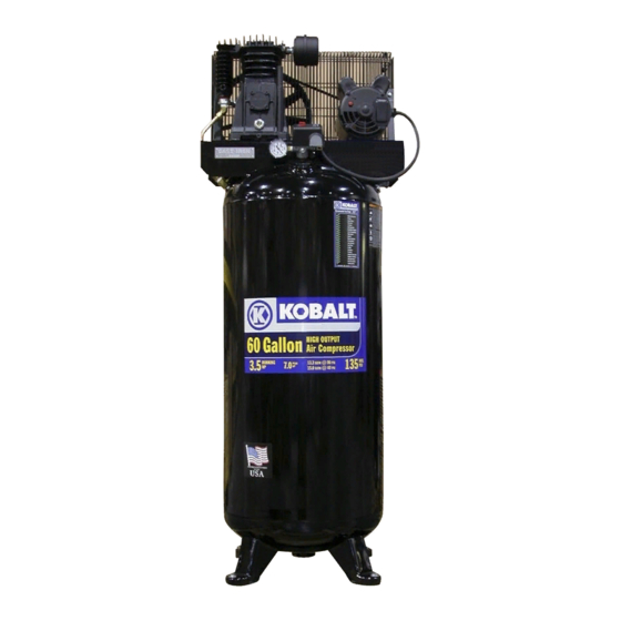 Kobalt 60 gallon on sale air compressor reviews