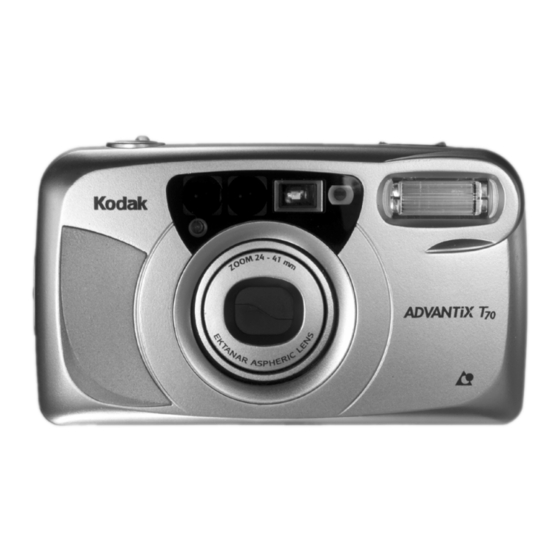 Kodak Advantix T70 User Manual Pdf Download 