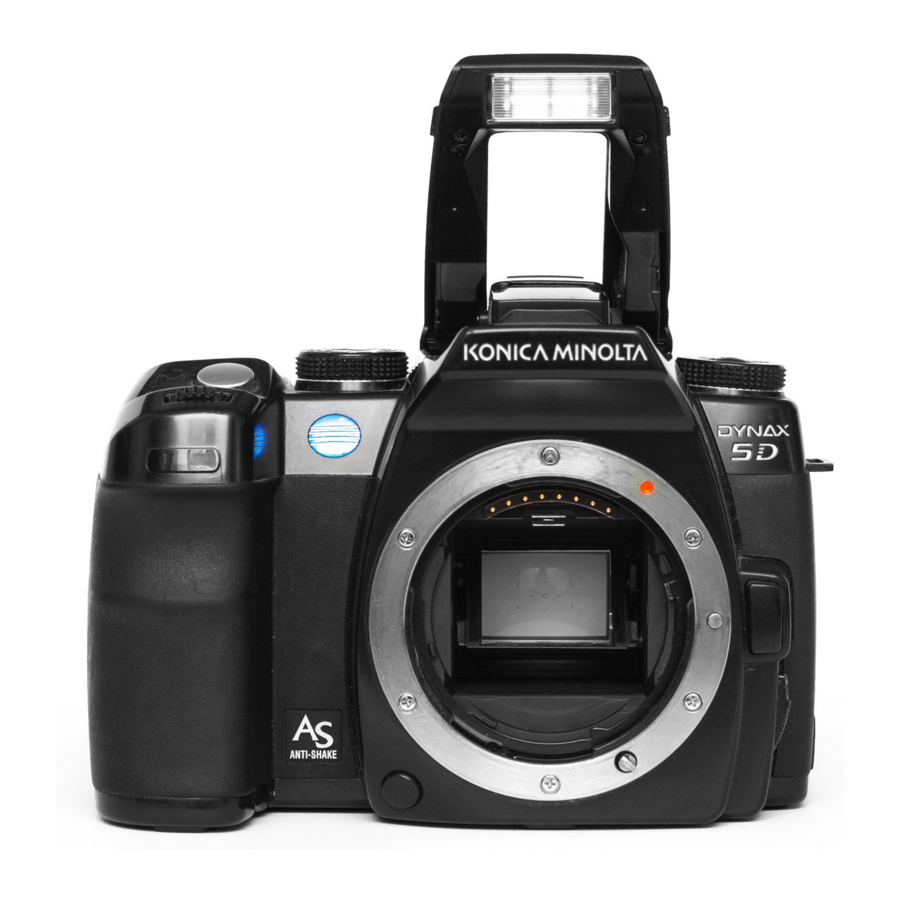 KONICA MINOLTA MAXXUM 5D INSTRUCTION MANUAL Pdf Download ManualsLib