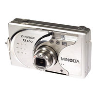 Konica Minolta DiMAGE G400 Instruction Manual