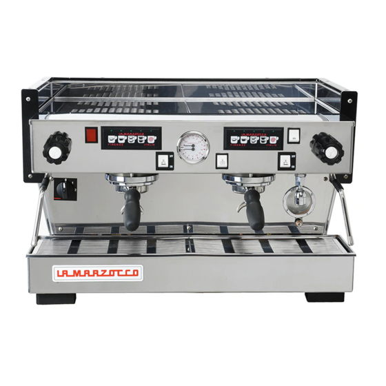 LA MARZOCCO STRADA MANUALLINES Pdf Download ManualsLib