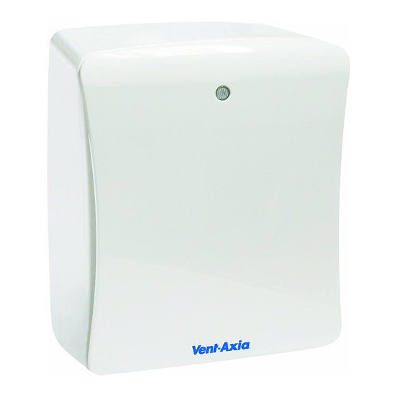 Vent Axia Solo Plus Installation And Wiring Instructions Pdf Manualslib - Vent Axia Bathroom Fan Manual