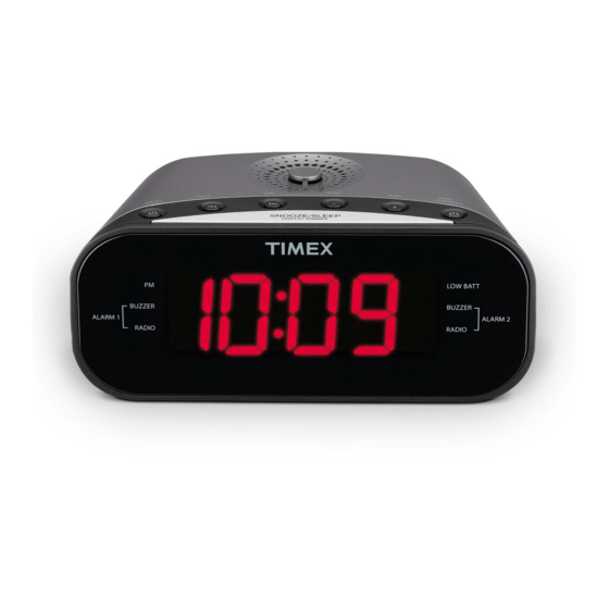Setting The Time; Setting Alarm; Setting The Alarm Time; Operating  Instructions - Timex T231 User Manual [Page 8] | ManualsLib