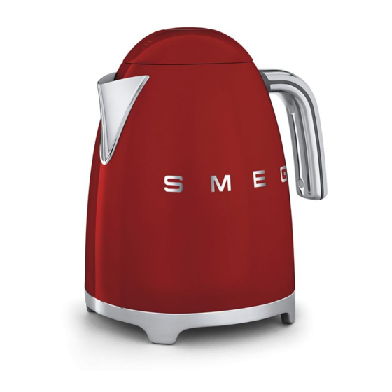 Smeg Retro Style Variable Temperature KLF04RDUS, Red Kettle.