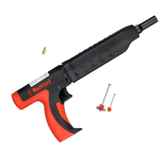 RAMSET LOW VELOCITY POWDER ACTUATED TOOL OPERATOR'S INSTRUCTION