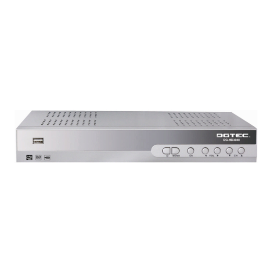 DGTEC DG-HD3040 User Manual
