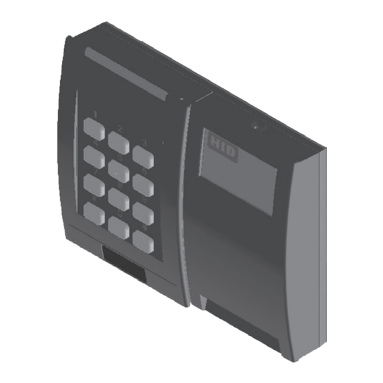 User Manuals: HID iCLASS SE Biometric Smart Card Reader