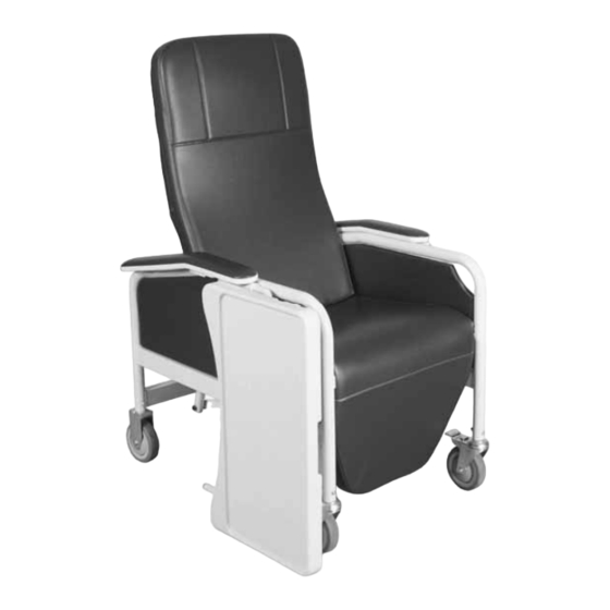 Winco Caremor Cliner Series Customer Instructions
