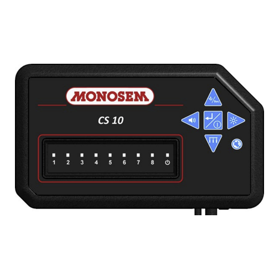 Monosem CS 10 Manual