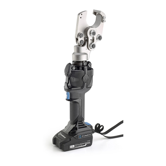 Cembre B-TC320ND Operation And Maintenance Manual
