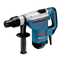 Bosch GBH 5-38 D Original Instructions Manual