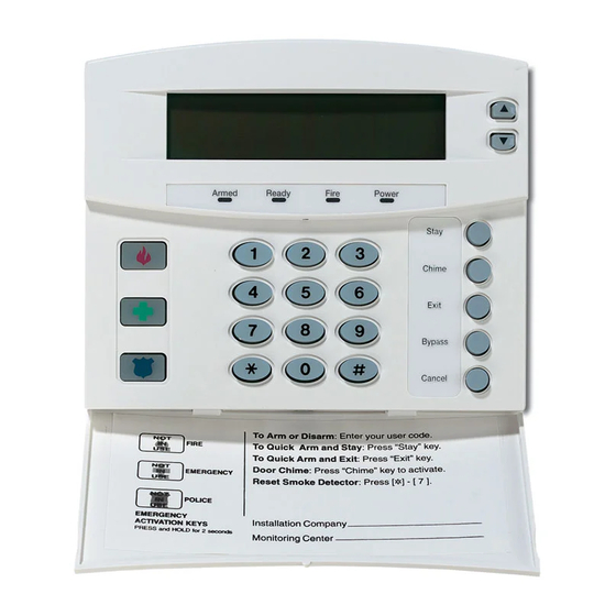 CADDX NX148-E Manual