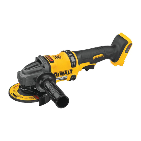 DeWalt DCG418 Original Instructions Manual