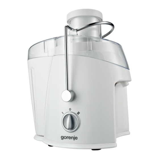 Gorenje JC 450 W Instruction Manual