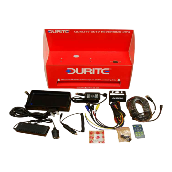Durite STAND05 Installation Manual