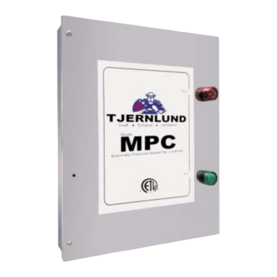 TJERNLUND MPC Installation Instructions Manual