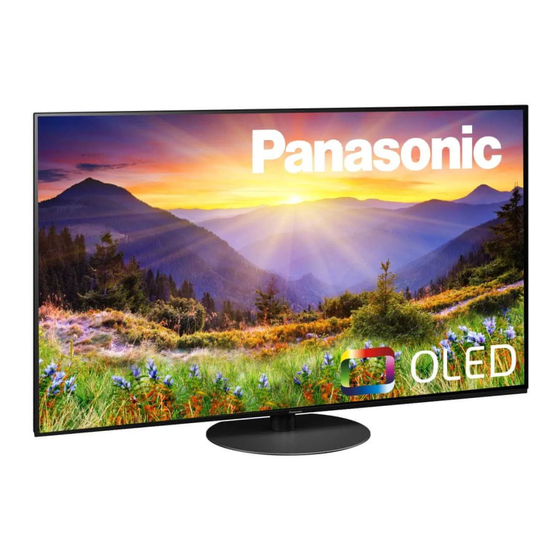 Panasonic TX-55JZ 150 Series Operating Instructions Manual