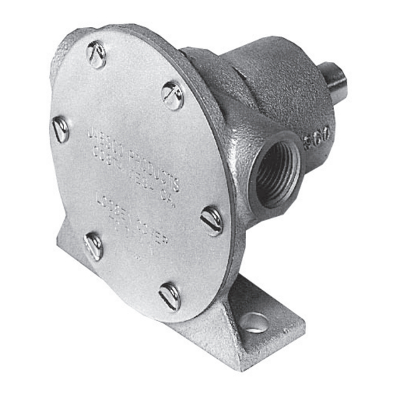 Xylem JABSCO 1673 Series Manuals