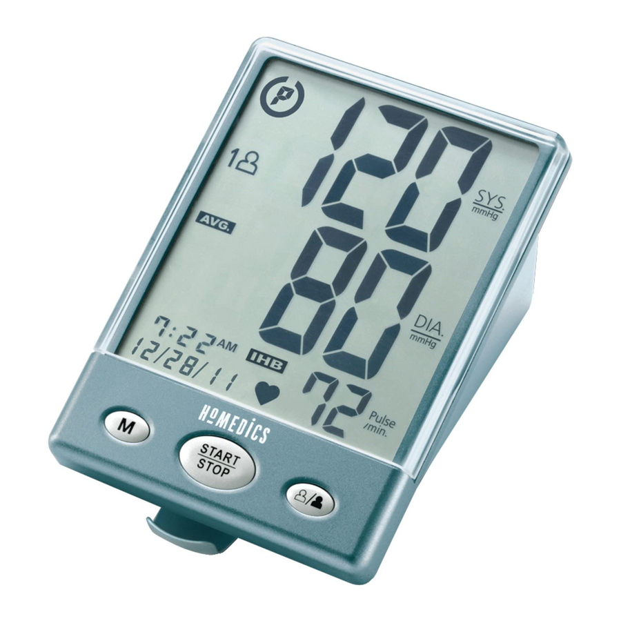 Homedics BPA-201 Manual