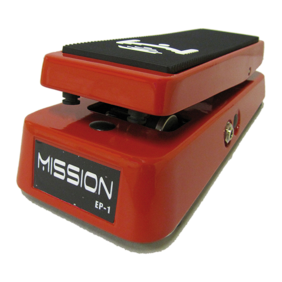 Mission EP-1 User Manual