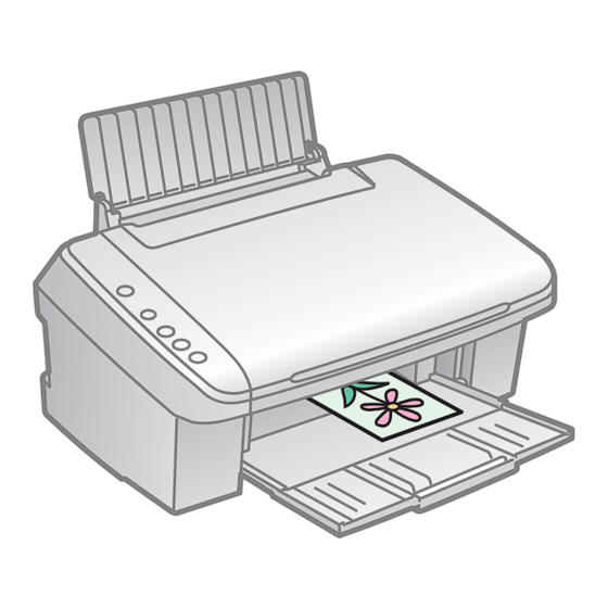 User Manuals: Epson Stylus CX5500 Series Printer