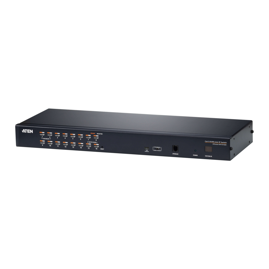 ATEN ALTUSEN KH1516 User Manual