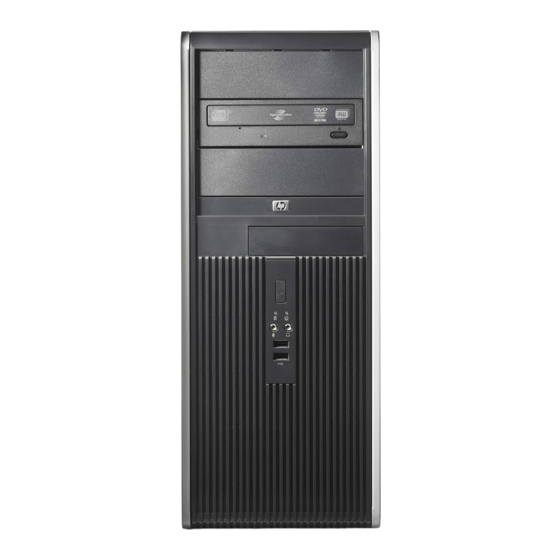 HP Compaq dc7900 Convertible Minitower Business Product End-Of-Life Disassembly Instructions