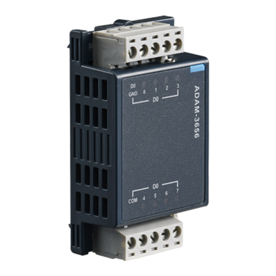 Advantech ADAM-3656 Startup Manual